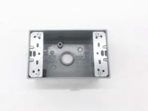 Výstupná krabica UL odolná voči poveternostným vplyvom - jeden gang