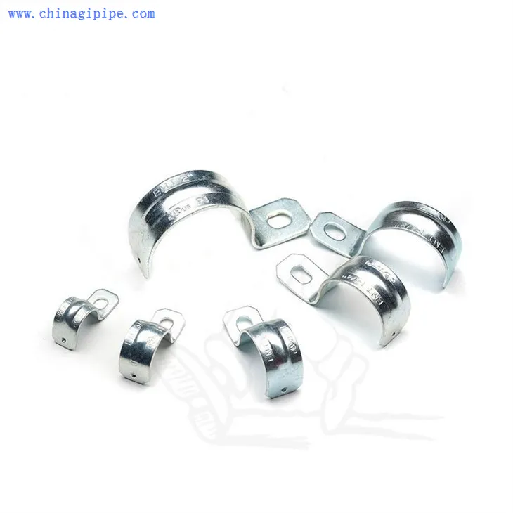 Steel Conduit Connector EMT One Hole Strap 1/2''-4